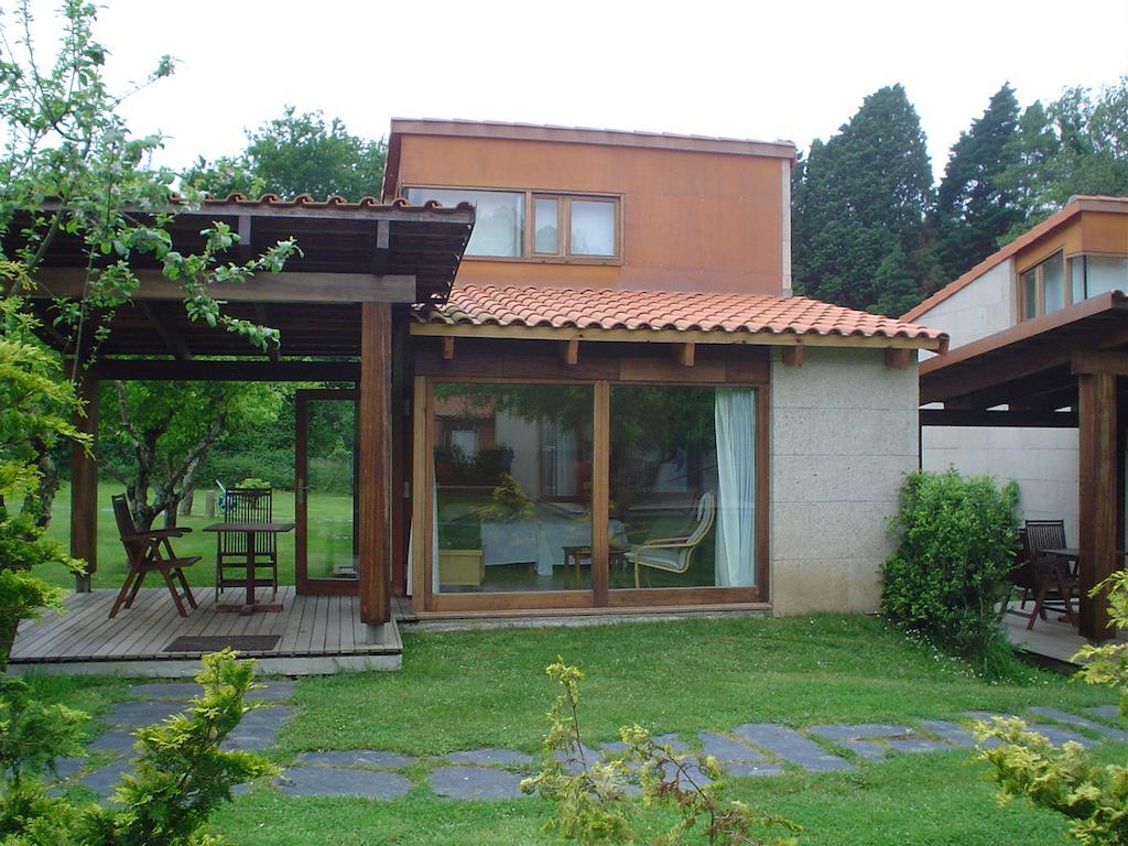 Bungalow Camping Los Manzanos Santa Cruz de Oleiros Habitación foto